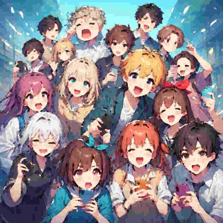 If Anime Characters Had Social Media — The Chaos That Would Ensue”