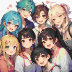 anime manga light hearted characters